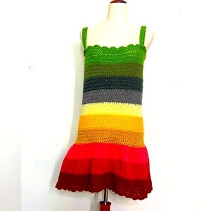 Crochet Ombré Dress (L)